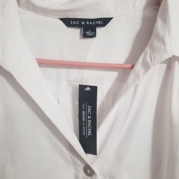 Zac & Rachel White shirt/blouse - Picture 3 of 3